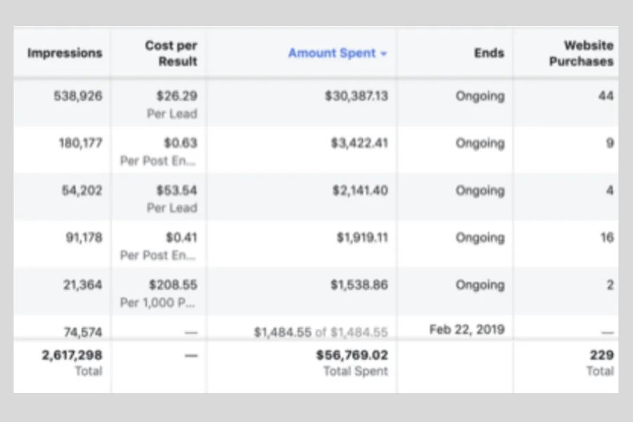 Hiba Bee — Facebook Ads screenshot 2